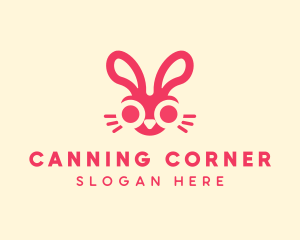 Bunny Rabbit Face logo design