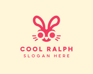 Bunny Rabbit Face logo design