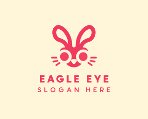 Bunny Rabbit Face logo design