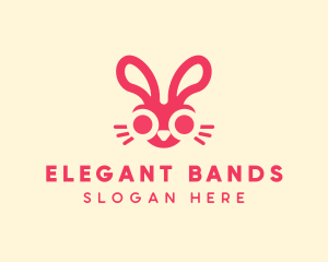 Bunny Rabbit Face logo design