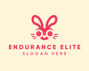 Bunny Rabbit Face logo design