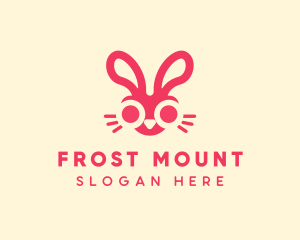 Bunny Rabbit Face logo design