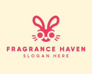 Bunny Rabbit Face logo design