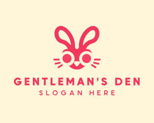 Bunny Rabbit Face logo design