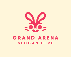 Bunny Rabbit Face logo design