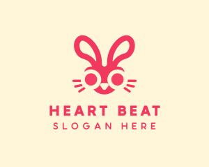 Bunny Rabbit Face logo design