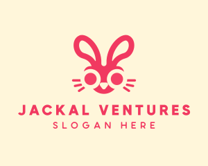 Bunny Rabbit Face logo design