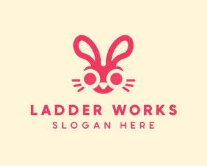 Bunny Rabbit Face logo design