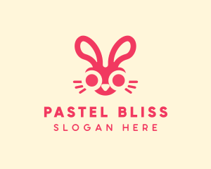 Bunny Rabbit Face logo design