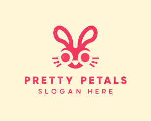 Bunny Rabbit Face logo design