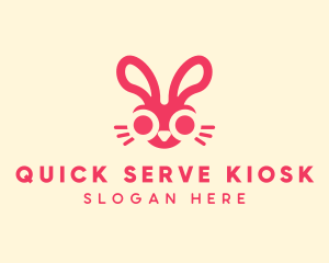 Bunny Rabbit Face logo design