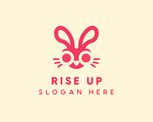 Bunny Rabbit Face logo design