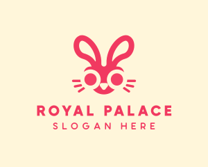 Bunny Rabbit Face logo design