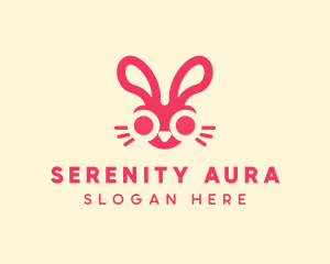 Bunny Rabbit Face logo design