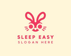 Bunny Rabbit Face logo design