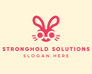 Bunny Rabbit Face logo design