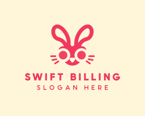 Bunny Rabbit Face logo design