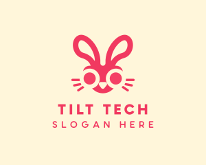 Bunny Rabbit Face logo design