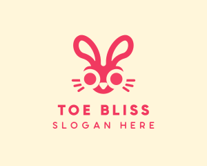 Bunny Rabbit Face logo design