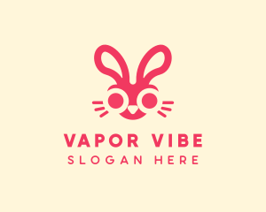 Bunny Rabbit Face logo design