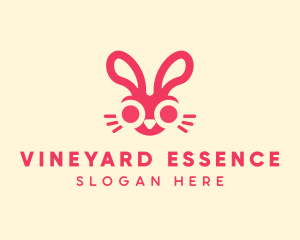 Bunny Rabbit Face logo design