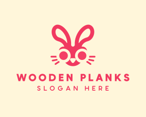 Bunny Rabbit Face logo design