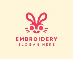 Bunny Rabbit Face logo design