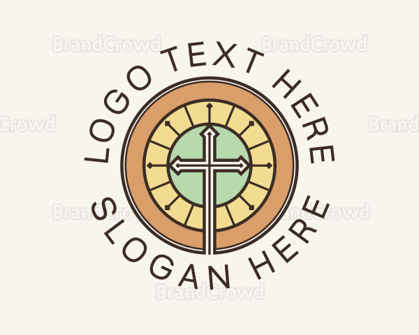 Biblical Cross Faith Logo