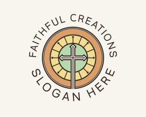 Faith - Biblical Cross Faith logo design