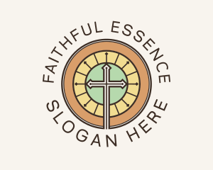 Faith - Biblical Cross Faith logo design