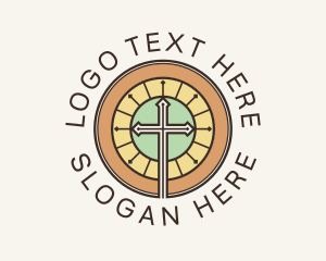 Pastoral - Biblical Cross Faith logo design