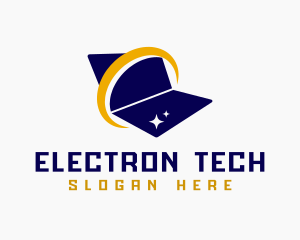 Electronic Laptop Computer logo design