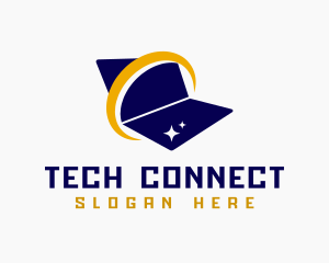 Electronics - Electronic Laptop Computer logo design