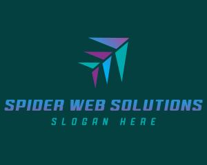 Digital  Web Arrow logo design