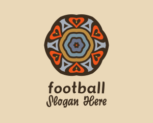 Bohemian - Flower Coaster Decoration logo design