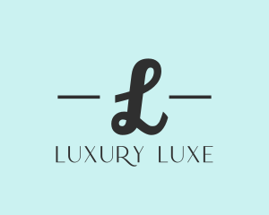 Luxurious Fragrance Brand logo design