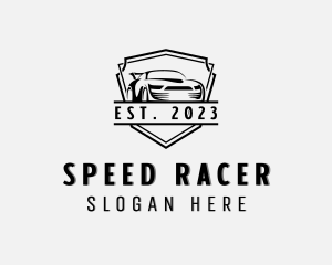 Racing - Racing Car Transportation logo design