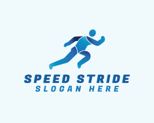 Runner - Running Runner Athlete logo design