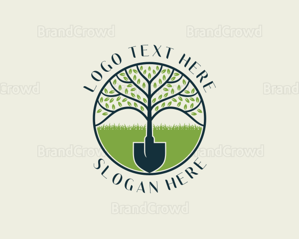 Shovel Plant Yard Logo