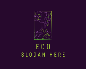 Tree Eco Park logo design