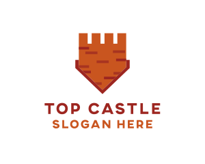 Brick Castle Shield  logo design