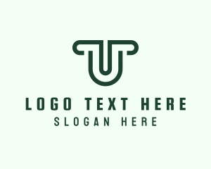 Letter Ut - Modern Abstract Business logo design
