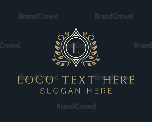 Luxurious Beauty Ornament Logo