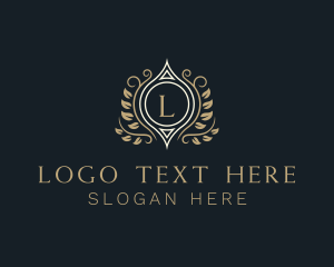 Luxurious Beauty Ornament Logo