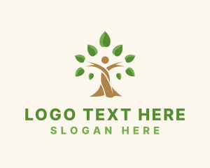 Donation - Human Nature Wellness logo design