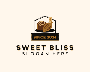 Chocolate Cocoa Snack logo design