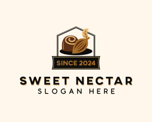 Chocolate Cocoa Snack logo design