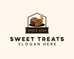 Confection - Chocolate Cocoa Snack logo design