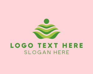 Environment - Leaf Spa Massage logo design