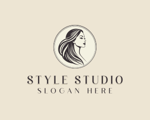 Beauty Stylist Hairdresser logo design